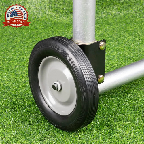 Gate wheel rubber - gate, 8"